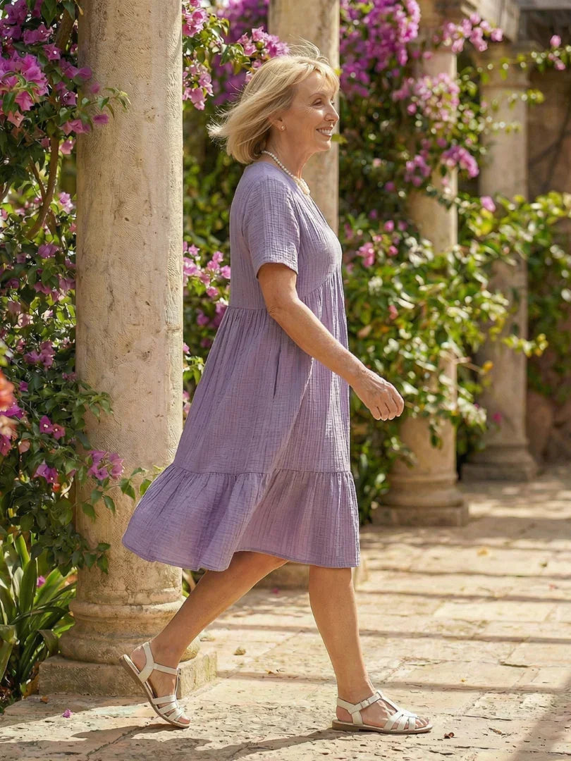 Woven Dress Women Relaxed Fit Casual Summer