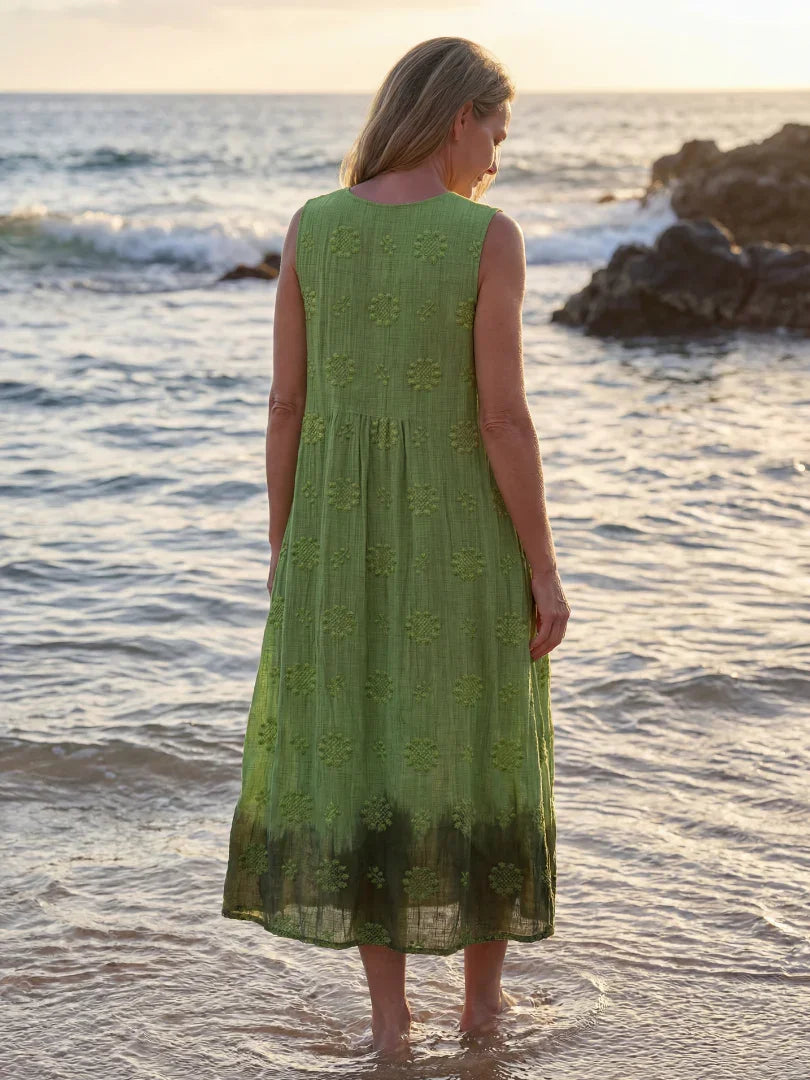 Midi Dress Women Relaxed Fit Casual Summer