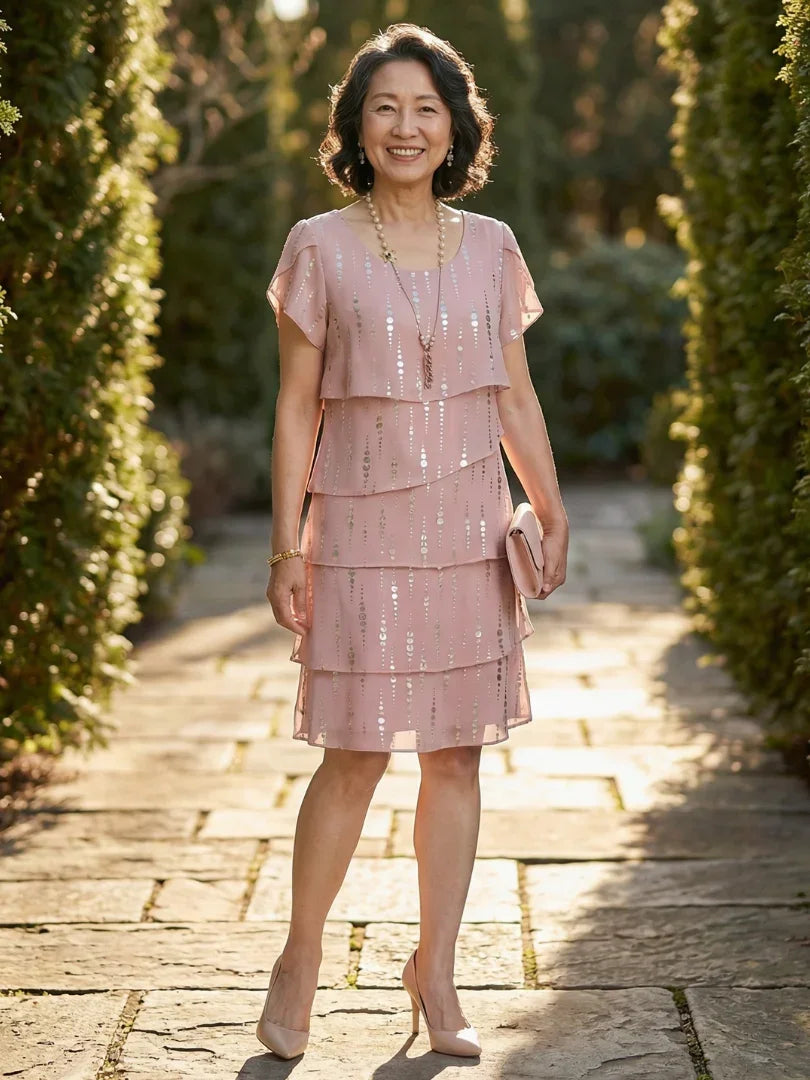 Knee Length Dress Women Relaxed Fit Casual