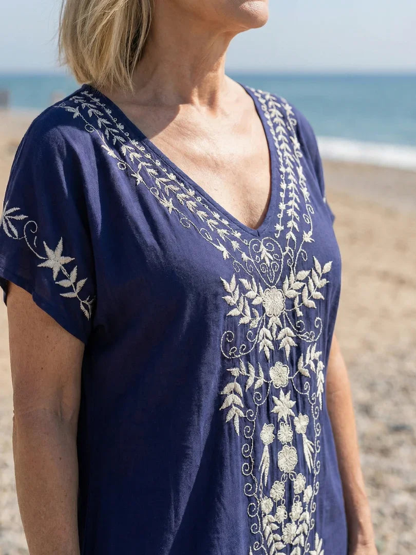 Midi Dress Women Relaxed Fit Casual Summer