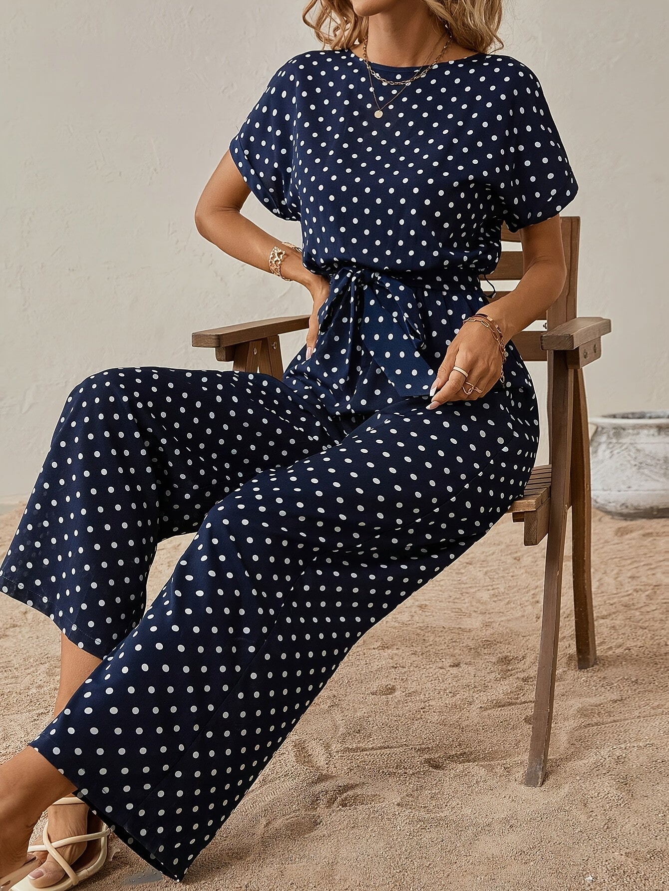 Jumpsuit Women Relaxed Fit Casual Summer