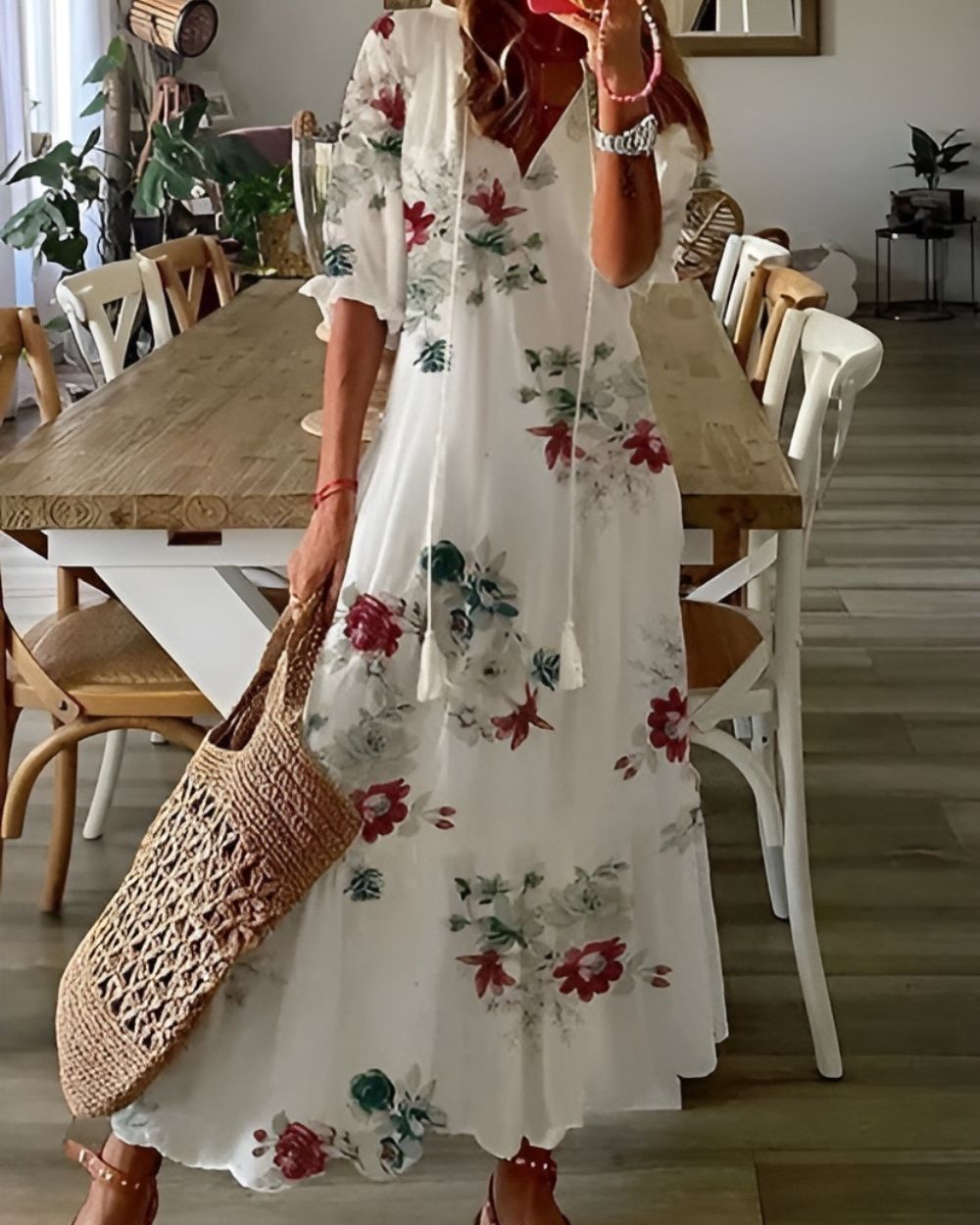 Maxi Dress Women Relaxed Fit Casual Summer Boho