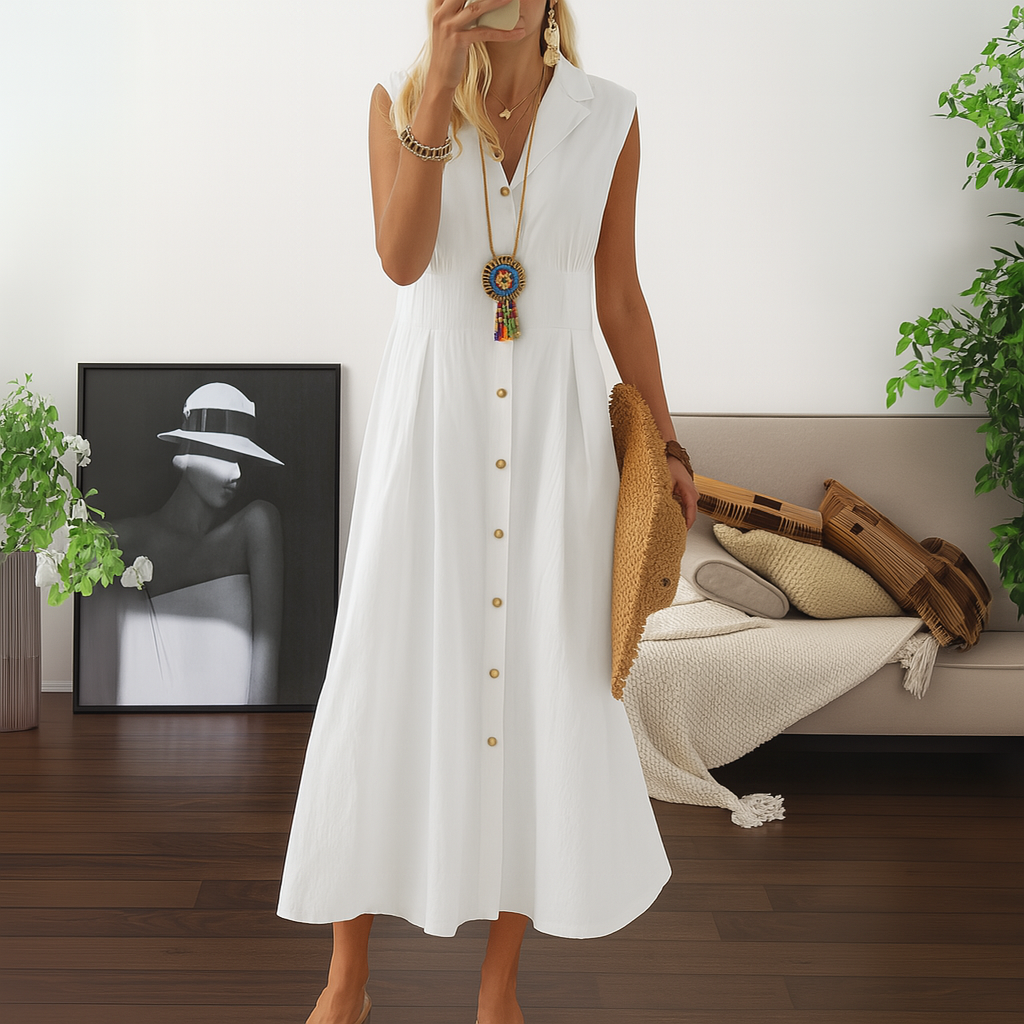 Maxi Dress Women Regular Fit Casual Summer