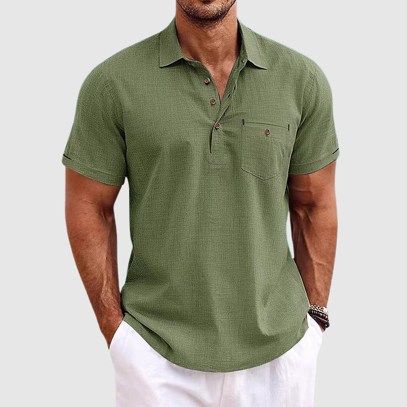 Polo Shirt Men Regular Fit Casual Summer