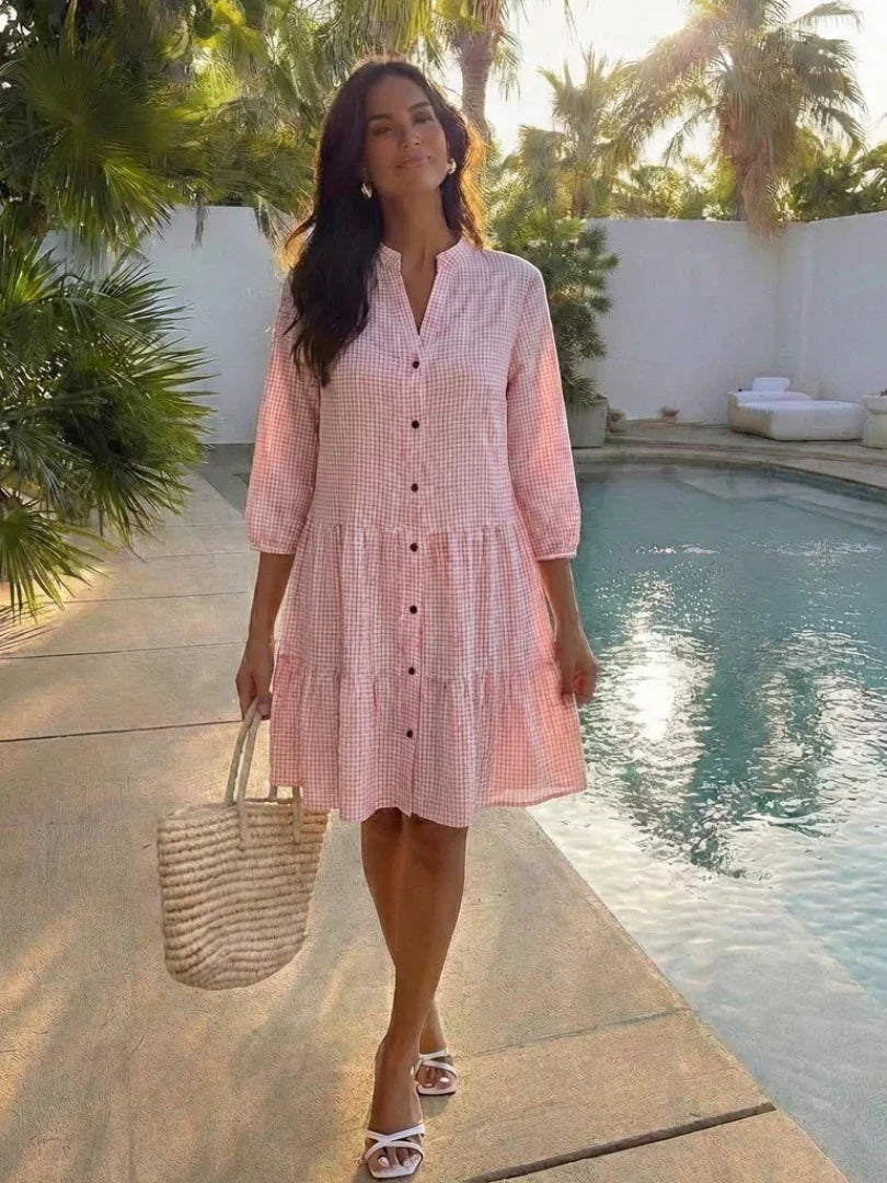 Tiered Dress Women Relaxed Fit Casual Summer
