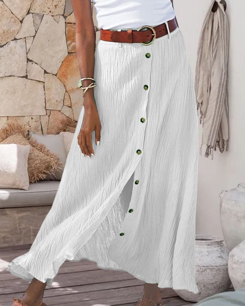 Maxi Skirt Women Relaxed Fit Casual Elegant