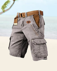 Cargo Shorts Men Relaxed Fit Casual Summer