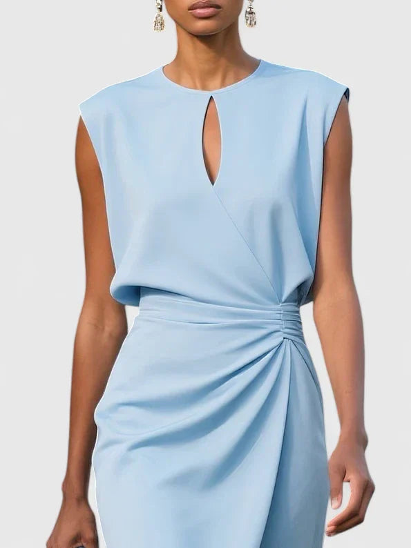 Sophisticated Dress Women Slim Fit Casual Elegant