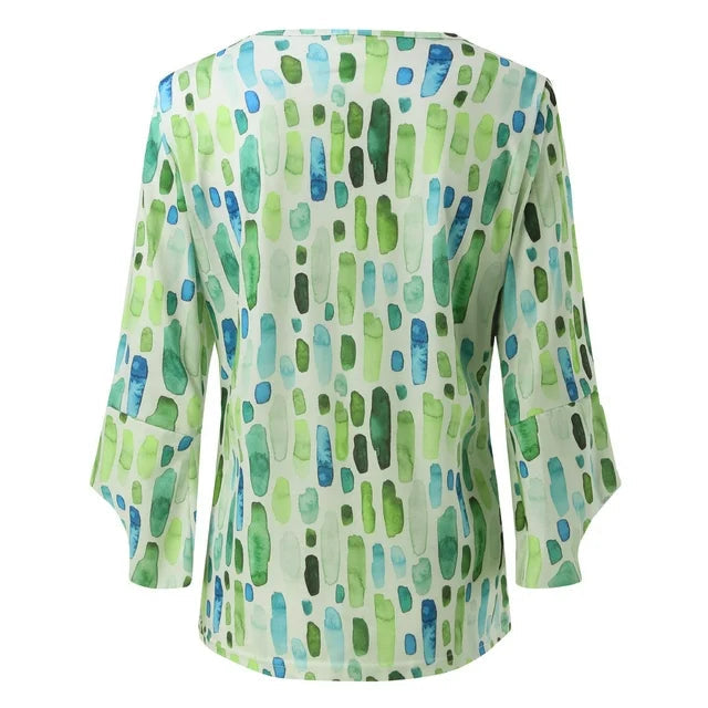Blouse Women Loose Fit Casual Chic