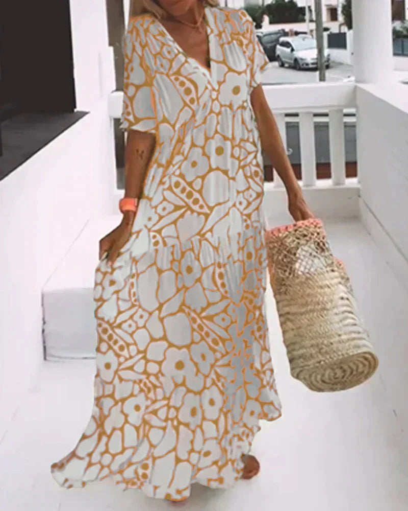 Summer Dress Women Regular Fit Casual
