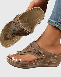 Wedge Sandals Women Casual Comfortable Slip-On Summer