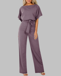 Jumpsuit Women Relaxed Fit Casual Wide Leg