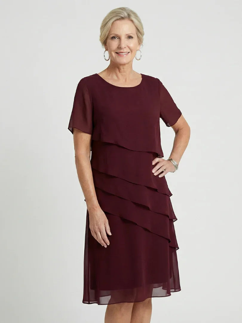Knee Length Dress Women Relaxed Fit Casual