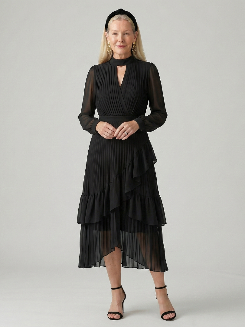 Midi Dress Women Relaxed Fit Casual