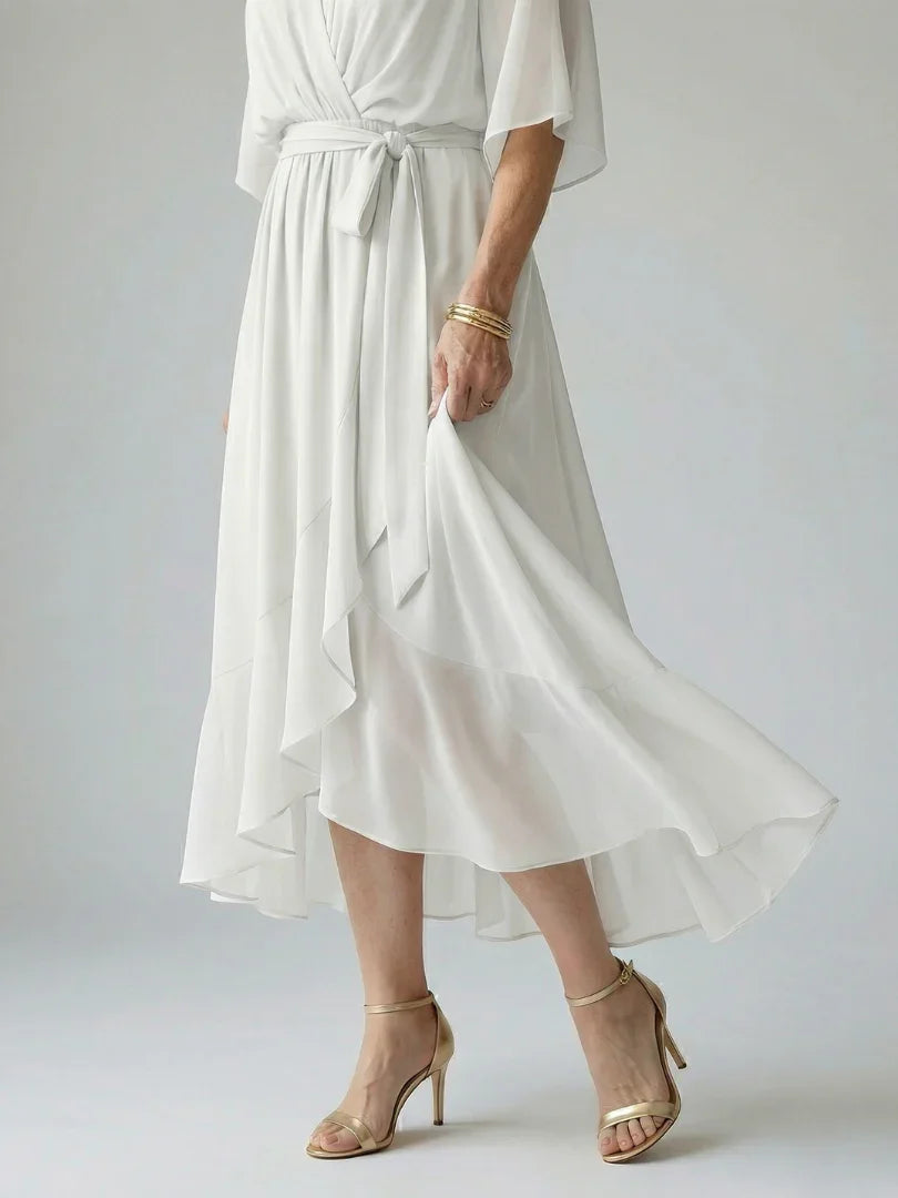Midi Dress Women Relaxed Fit Casual