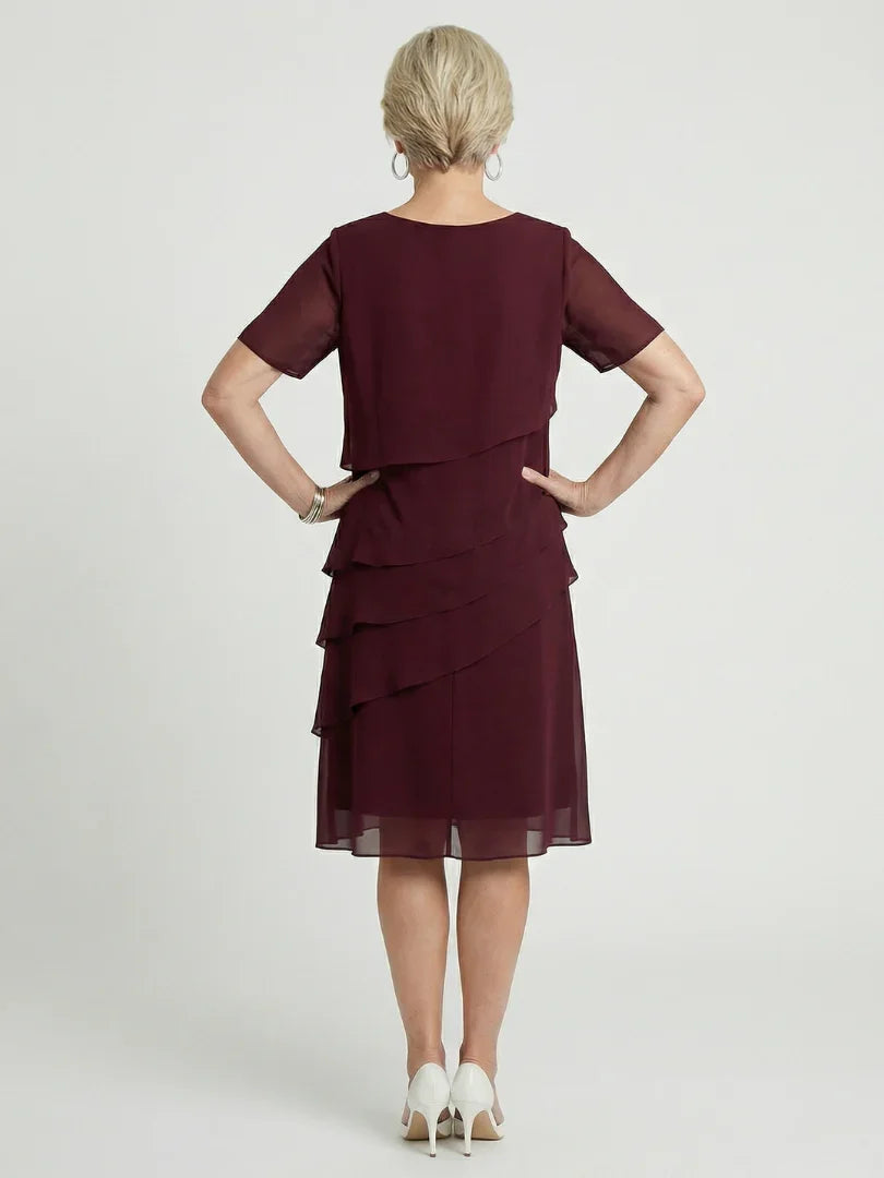 Knee Length Dress Women Relaxed Fit Casual