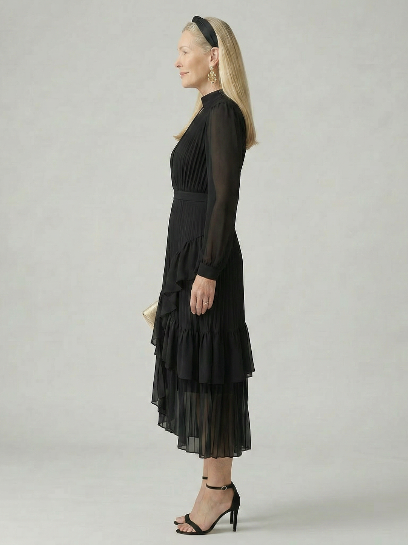 Midi Dress Women Relaxed Fit Casual