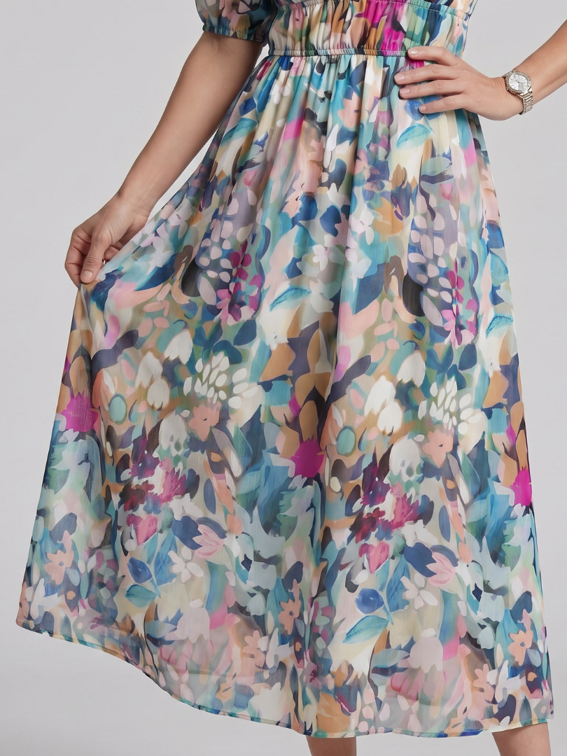 Midi Dress Women Relaxed Fit Casual Summer