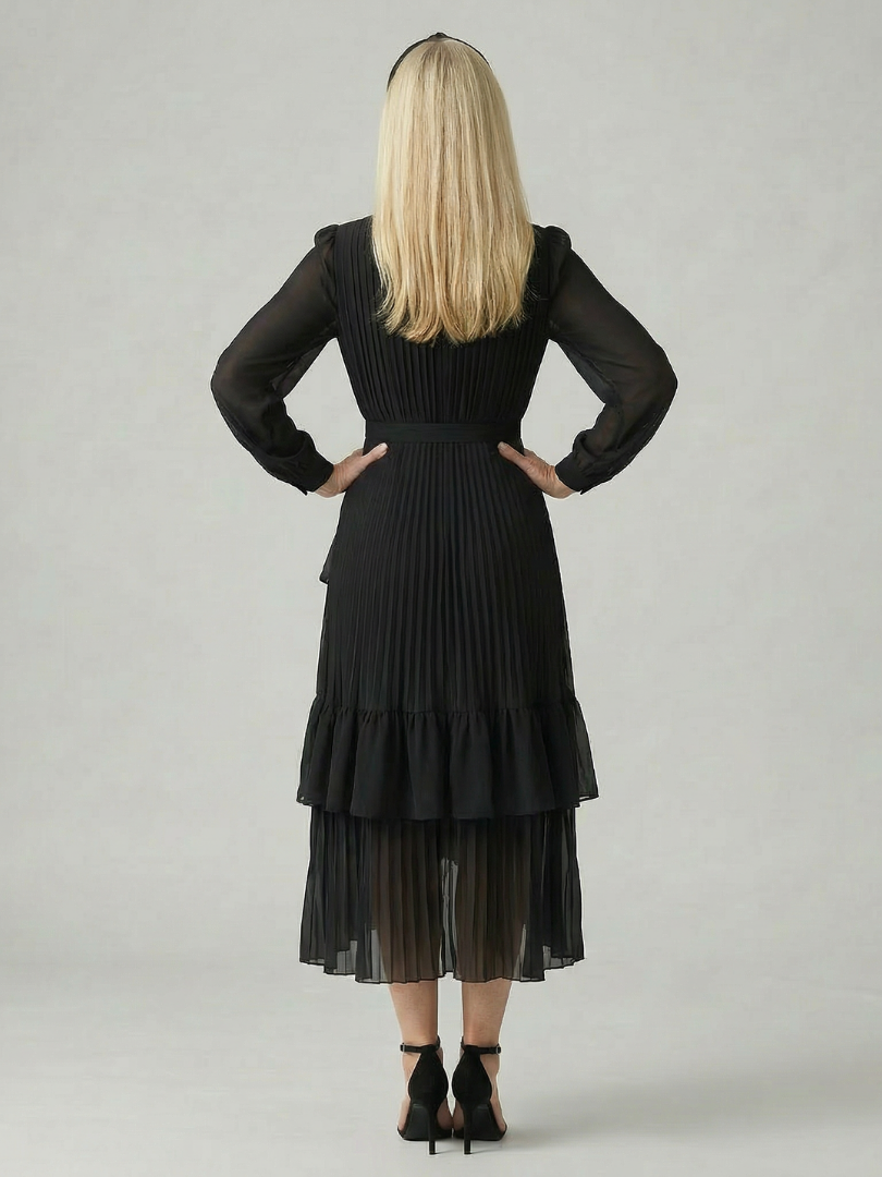Midi Dress Women Relaxed Fit Casual