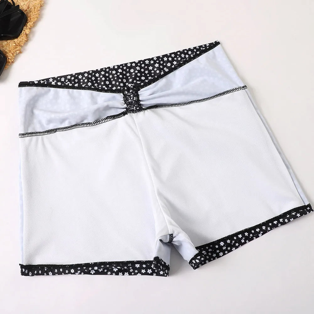 Floral Bikini Women Slim Fit Summer Casual