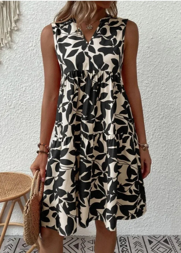 Summer Dress Women Loose Fit Casual Elegant