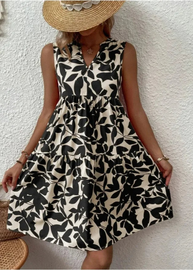 Summer Dress Women Loose Fit Casual Elegant