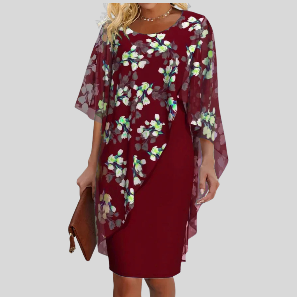 Midi Tailored Dress Women Regular Fit Business Casual Summer