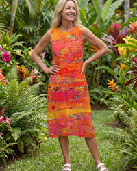 Midi Dress Women Relaxed Fit Casual Summer
