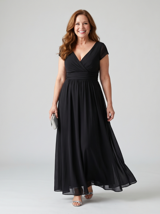 Maxi Dress Women Regular Fit Casual Elegant