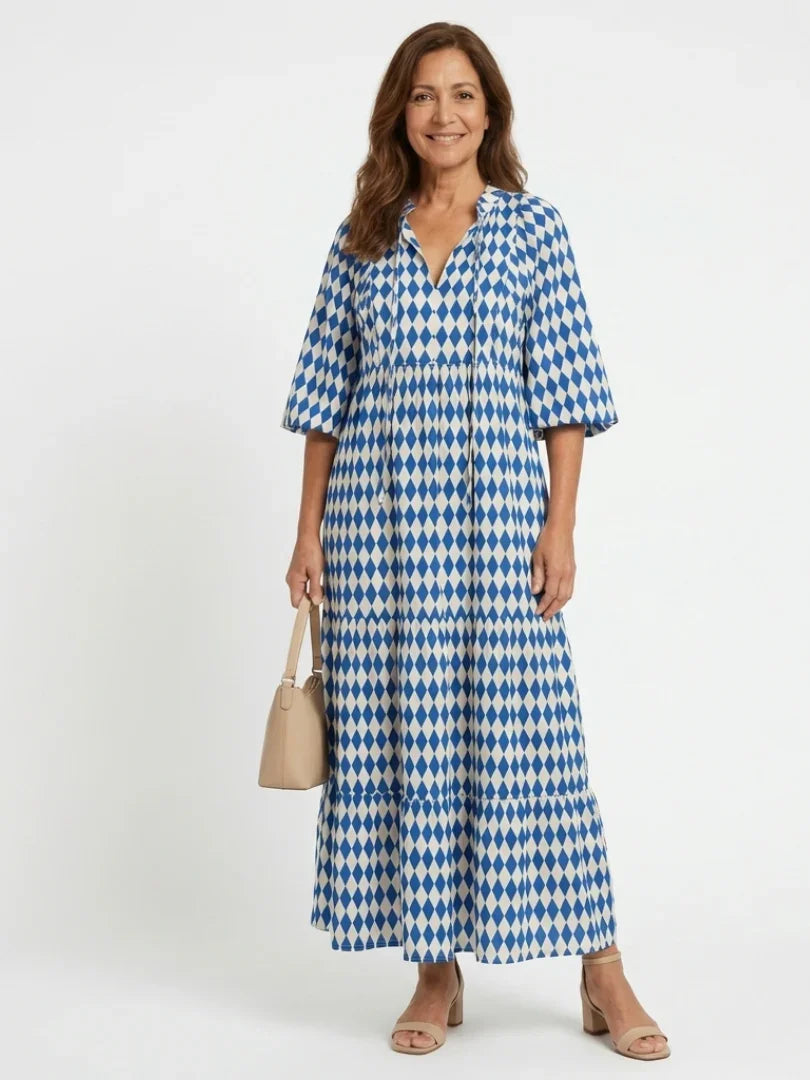 Midi Dress Women Relaxed Fit Casual Summer