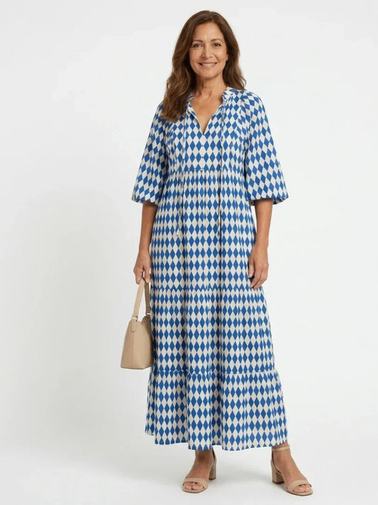 Midi Dress Women Relaxed Fit Casual Summer