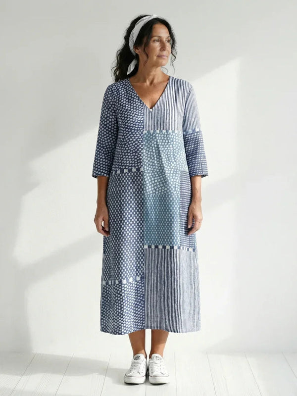 Midi Dress Women Relaxed Fit Casual