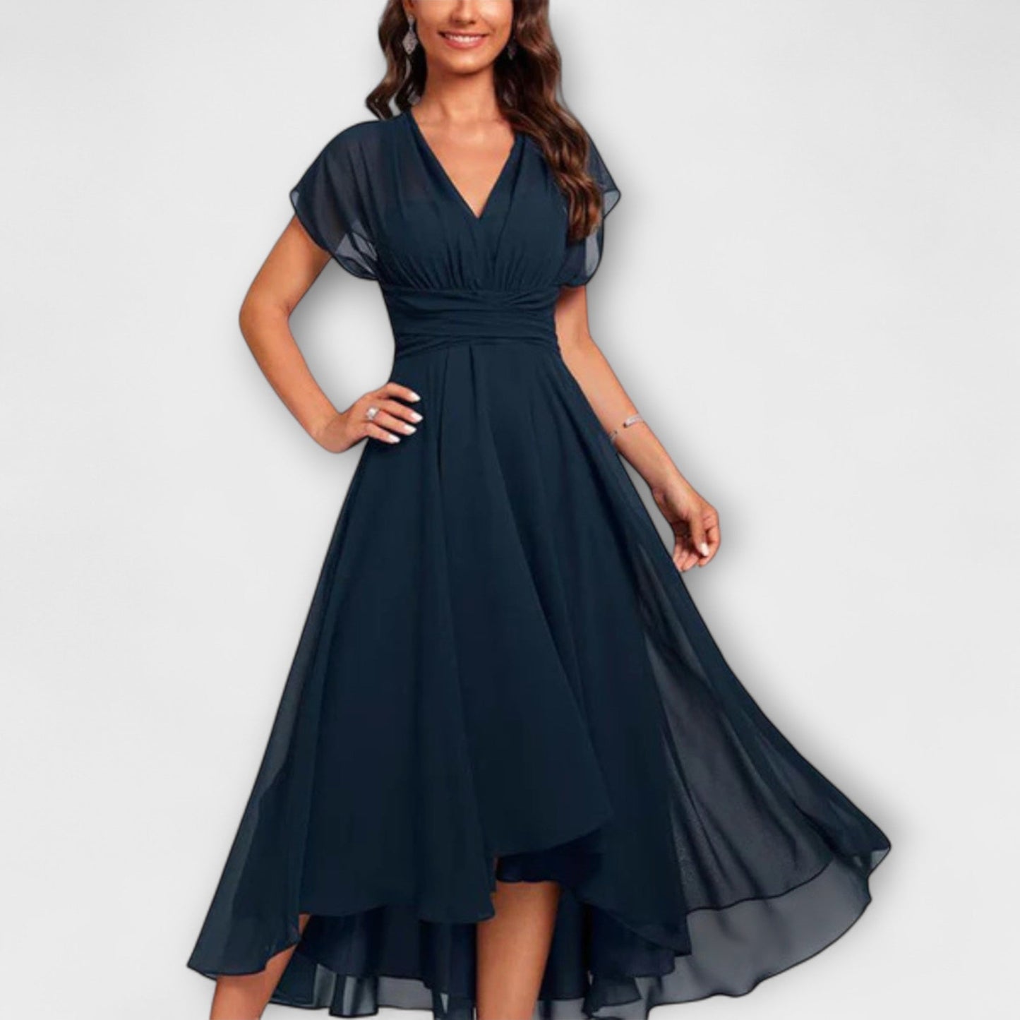 Flowing Dress Women Relaxed Fit Casual Elegant