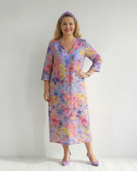 Midi Dress Women Relaxed Fit Casual