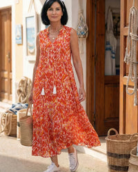 Midi Dress Women Relaxed Fit Casual Summer
