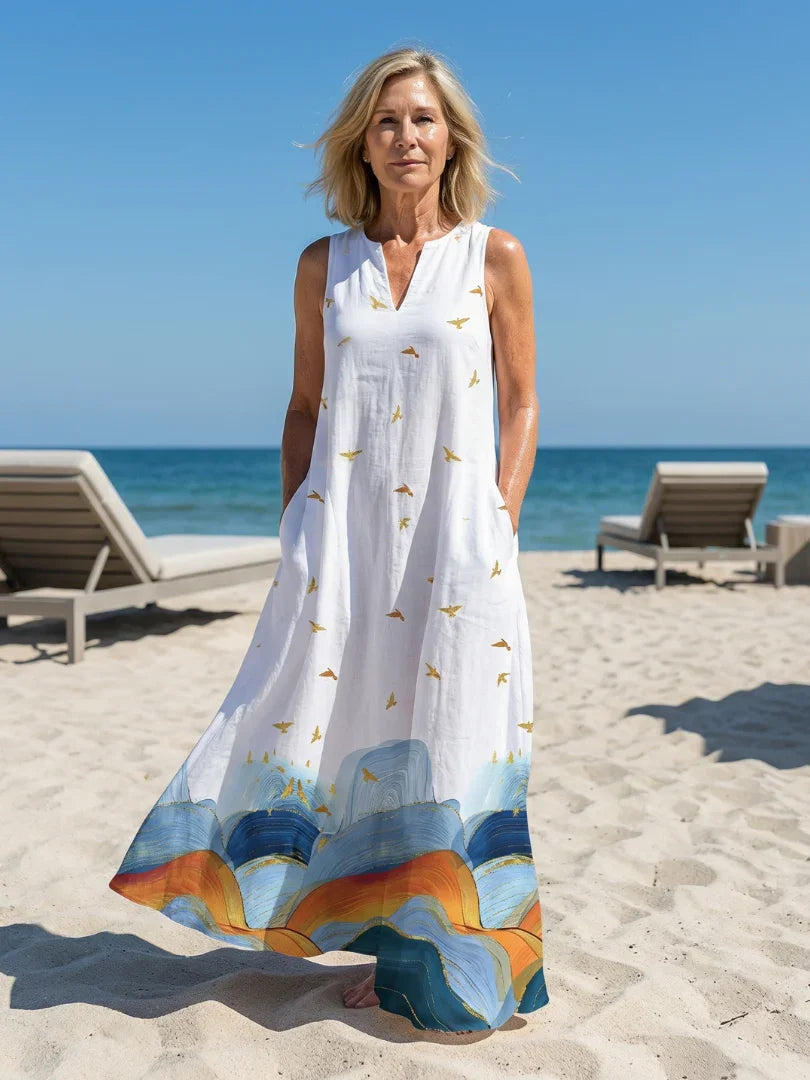 Maxi Dress Women Relaxed Fit Casual Summer