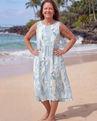 Midi Dress Women Relaxed Fit Casual Summer