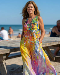 Maxi Dress Women Relaxed Fit Casual Summer