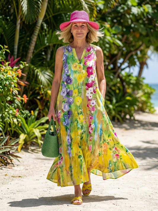 Maxi Dress Women Relaxed Fit Casual Summer