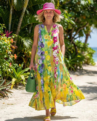 Maxi Dress Women Relaxed Fit Casual Summer