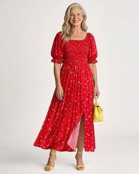Midi Dress Women Relaxed Fit Casual Summer