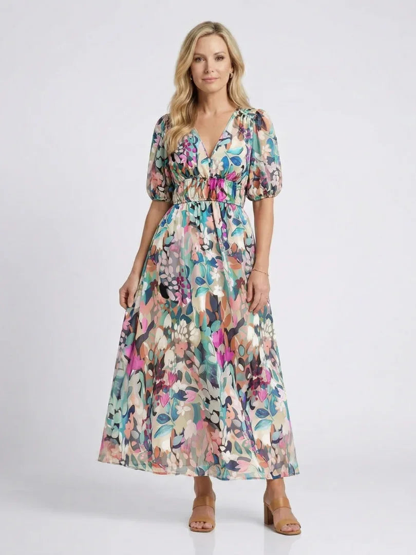 Midi Dress Women Relaxed Fit Casual