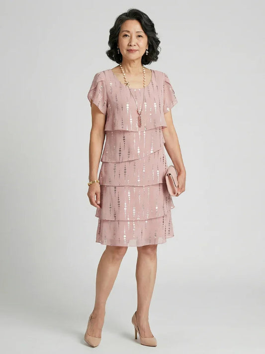 Knee Length Dress Women Relaxed Fit Casual