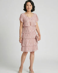 Knee Length Dress Women Relaxed Fit Casual