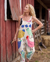 Sleeveless Jumpsuit Women Relaxed Fit Casual