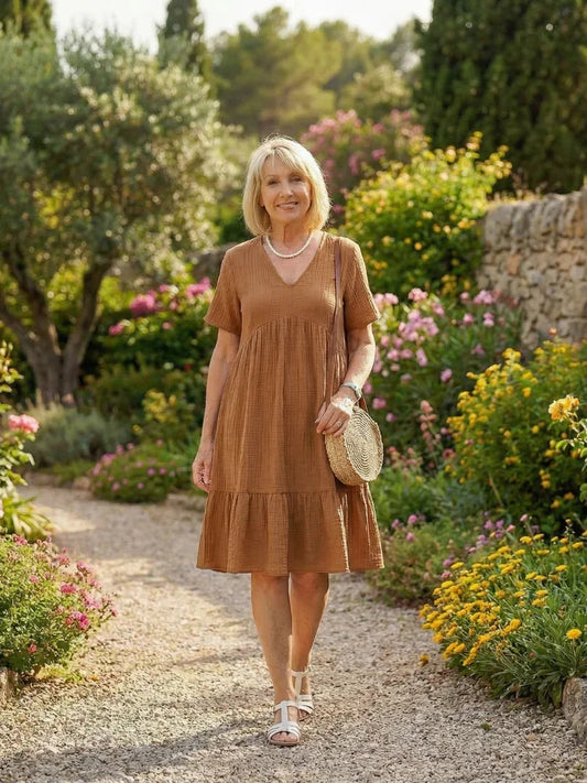 Woven Dress Women Relaxed Fit Casual Summer