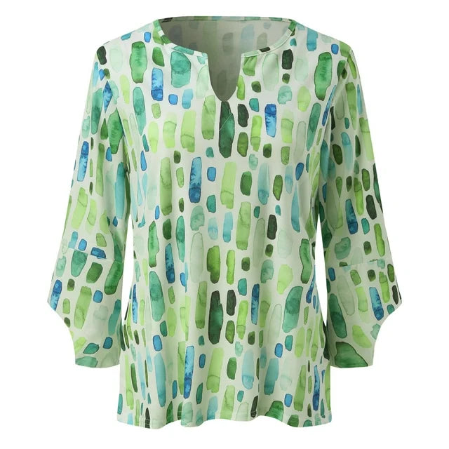 Blouse Women Loose Fit Casual Chic
