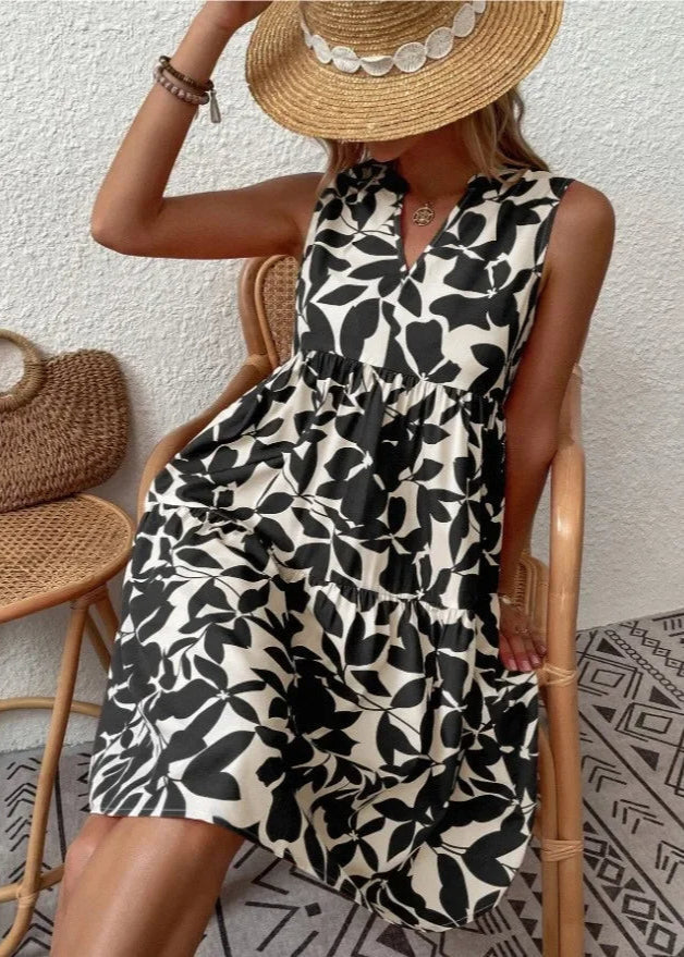 Summer Dress Women Loose Fit Casual Elegant