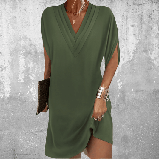 Dress Women Regular Fit Casual Elegant Tummy Covering