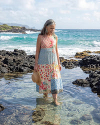Midi Dress Women Relaxed Fit Casual Summer